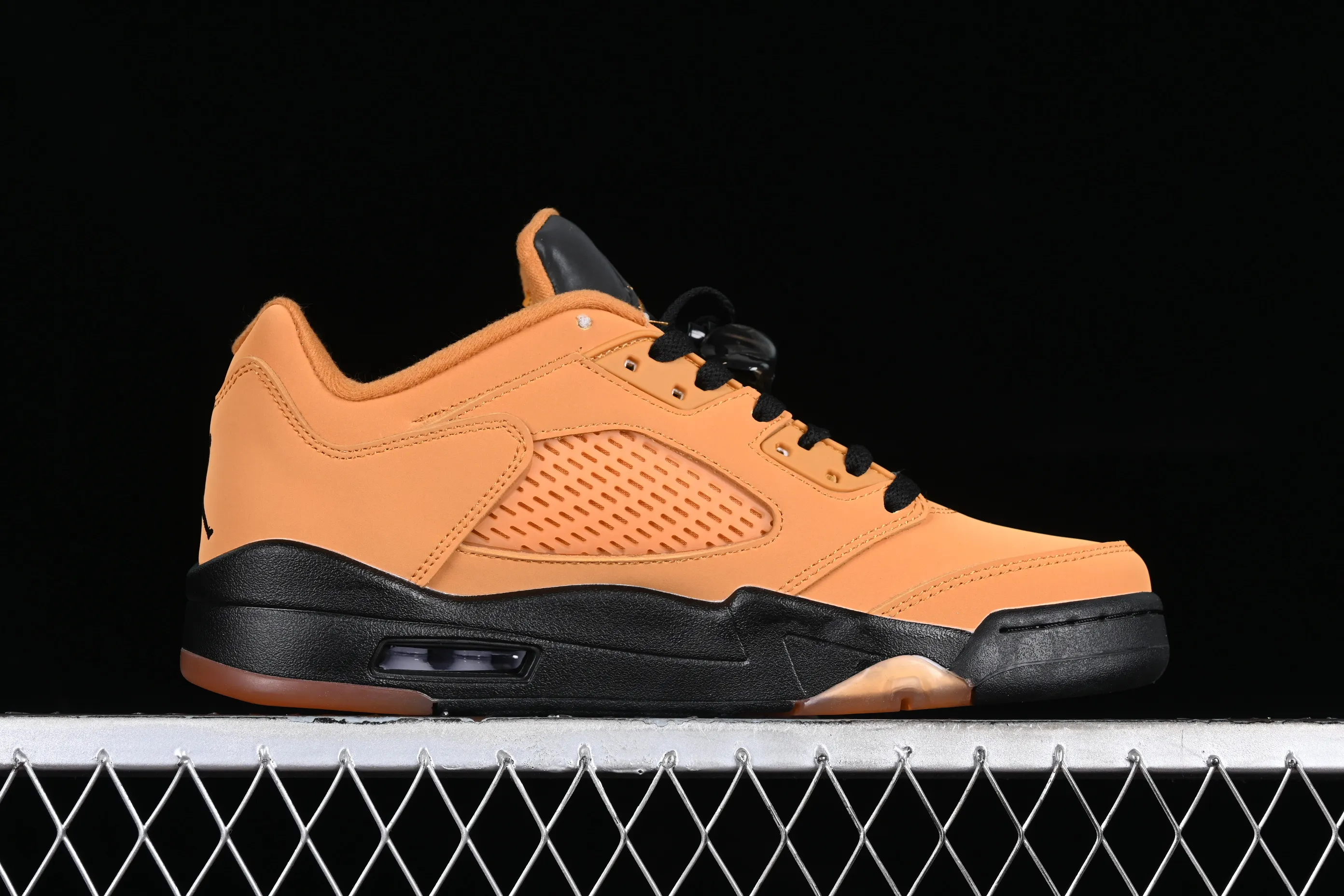 All categories Air Jordan Jordan series basketball shoes Air Jordan 5 Z version Air Jordan Retro Low AJ5 Joe 5 wheat yellow low-top basketball shoes DA8016-700